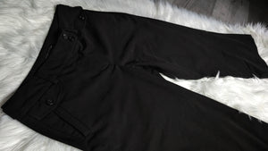 Sandro Sportswear Black Capri Trouser Pants sz10