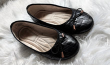 Load image into Gallery viewer, Danskin &quot;Adore&quot; Vegan Black Ballet Flats sz8.5
