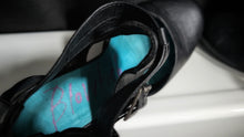 Load image into Gallery viewer, Blowfish Vegan Leather Wedge Sandals sz8
