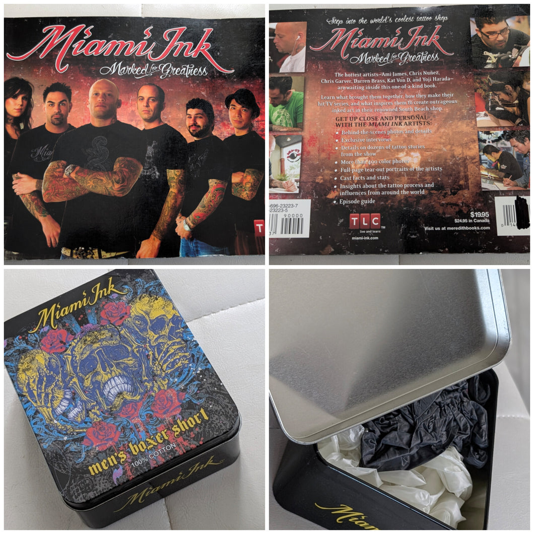 Miami Ink Book & Tin