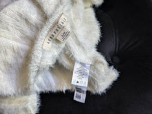 Load image into Gallery viewer, Aeropostale Ivory White Faux Fur Shrug Cardigan XL NWT
