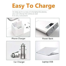 Load image into Gallery viewer, Lamp OR Emergency Usb Rechargeable Light Bulbs (4pk)
