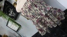 Load image into Gallery viewer, Zara Floral Print BoHo Tube Top XL
