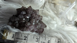 3" Thunder Bay Smokey Amethyst Crystal Cluster