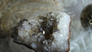 3" Goethite & Citrine Quartz Crystal Cluster