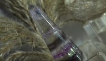 Load image into Gallery viewer, 3&quot; Smokey Rainbow Fluorite Crystal Tower (chip/crack)
