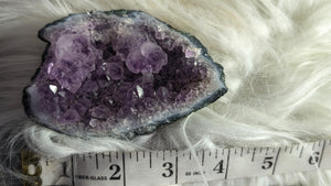 4" Brazil Amethyst & Agate Crystal Cluster