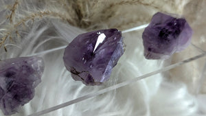 Thunder Bay Amethyst Auralite23 Crystal Points 3pcs
