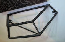 Load image into Gallery viewer, Metal Diamond Wall Art w/ Artificial Plant
