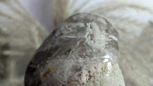 3" Lodolite Phantom Garden Quartz Crystal Stone
