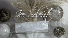 Load image into Gallery viewer, 4&quot; Utah Ice Selenite Crystal Log
