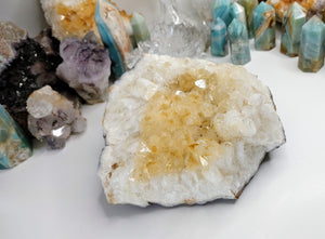 Citrine Quartz Crystal Cluster