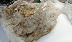 Rare Dragon Scale Smokey Elestial Celestial Quartz Crystal