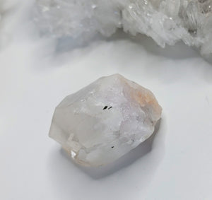 White Amethyst Quartz Crystal Point