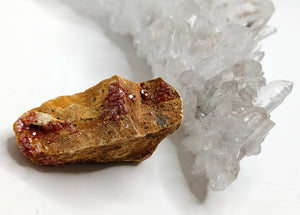 Vanadinite Crystal Specimens (3 pieces)