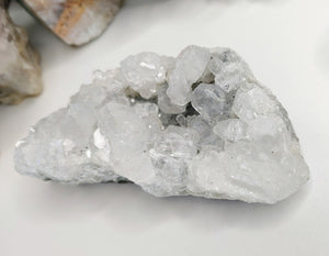 Apophyllite Quartz Crystal Cluster