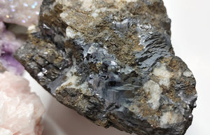 Rare Large Galena & Pyrite Quartz Specimen