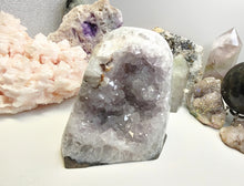 Load image into Gallery viewer, Lil Amethyst Crystal Cluster Cathedral
