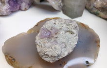 Load image into Gallery viewer, Amethyst in the Matrix Crystal Cluster
