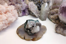 Load image into Gallery viewer, Amethyst with Calcite Crystal Cluster
