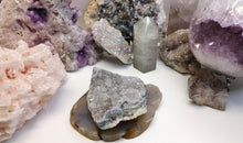 Load image into Gallery viewer, 3.5&quot; Flower Amethyst Druzy Crystal Cluster
