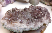Load image into Gallery viewer, Amethyst Druzy Crystal Cluster
