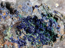 Load image into Gallery viewer, Azurite and Malachite Crystal Cluster
