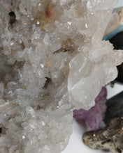 Load image into Gallery viewer, Clear Quartz Crystal Cluster Dual Sided
