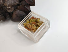 Load image into Gallery viewer, Botryoidal Mimetite Specimens in Magnifying Cube 
