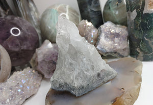 Clear Amethyst Quartz Crystal