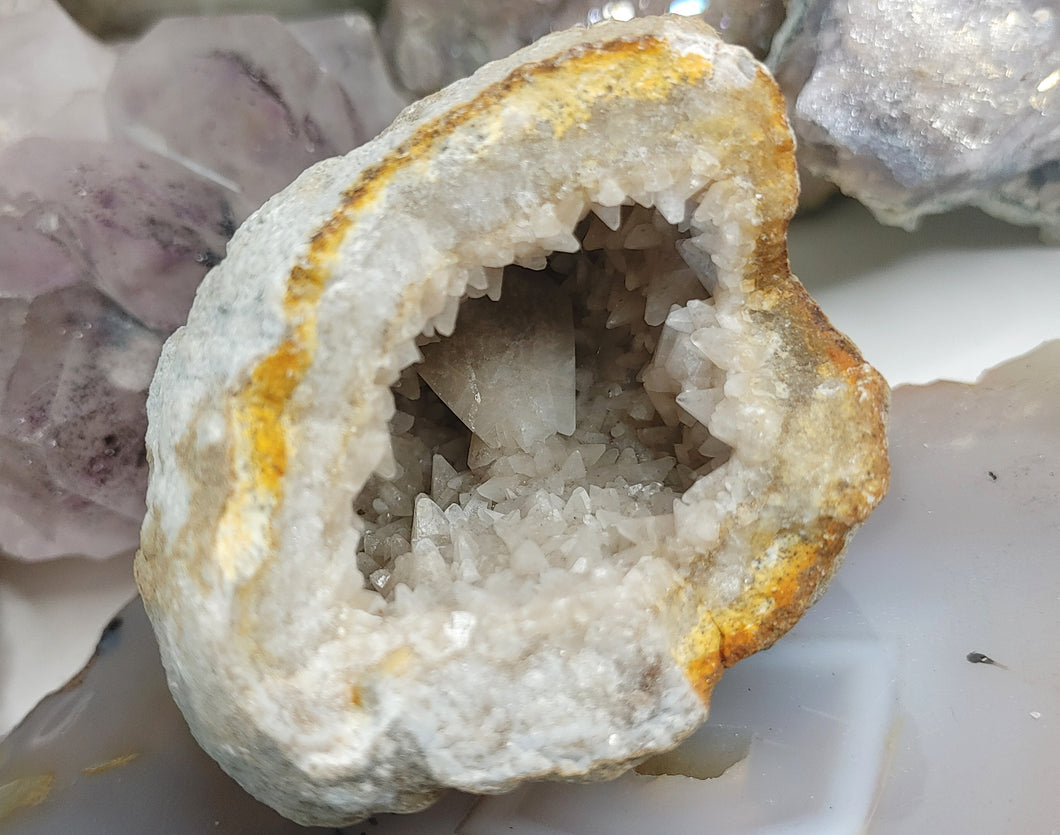 Keokuk Calcite Crystal Geode