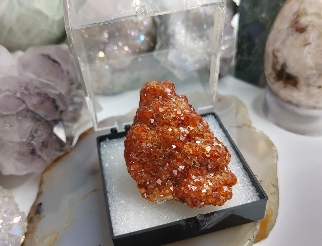 Rare Fujian Garnet Crystal