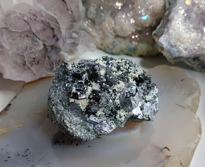Bulgarian Sphalerite Pyrite Galena Crystal