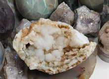 Load image into Gallery viewer, Calcite Quartz Crystal Geode

