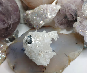 Bulgarian Quartz Sphalerite Crystal