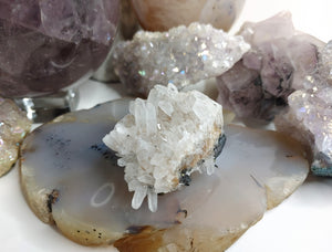 Bulgarian Quartz Galena Pyrite Crystal