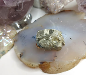 Bulgarian Quartz Pyrite Crystal