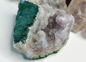 Amethyst Quartz Crystal Geode