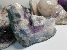 Load image into Gallery viewer, Amethyst Agate Crystal Cluster
