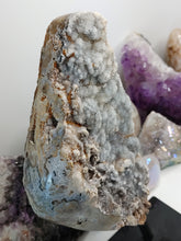 Load image into Gallery viewer, Druzy Amethyst Crystal on Stand
