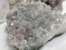 Load image into Gallery viewer, Clear Smokey Amethyst Crystal Cluster
