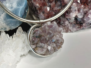 Thunder Bay Amethyst Crystal Necklace