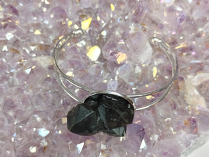 Thunder Bay Black Amethyst Crystal Bracelet
