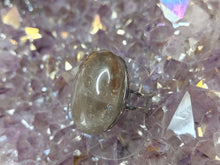 Load image into Gallery viewer, Rutilated Smokey Quartz Crystal Ring
