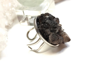 Thunder Bay Black Amethyst Ring