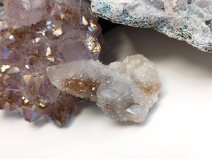 Ametrine Spirit Cactus Quartz Crystal Cluster
