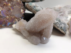 Amethyst Spirit Cactus Quartz Crystal Cluster