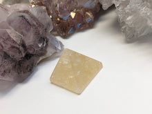 Load image into Gallery viewer, Rainbow Shean Honey Calcite Crystal Pyramid
