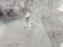 Load image into Gallery viewer, Rainbow Clear Quartz Crystal Pyramid (chipped corner)
