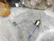 Load image into Gallery viewer, Rare Tanzanite Crystal Necklace
